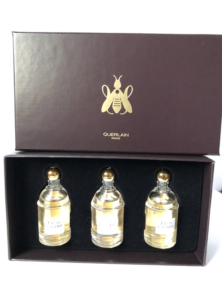 Guerlain Paris les eaux de rituel 3 x 7,5 ml 3 x 0,25 fl.  Foto 1 de 4
