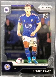2019-20 Panini Chronicles Soccer Prizm Dennis Praet Rookie Leicester City RC - Picture 1 of 2