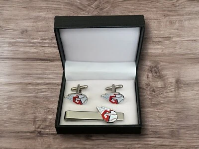 Gemelos Cleveland Guardians, clip de corbata o juego completo Foto 1 de 4