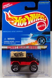 HOT WHEELS STREET BEAST SERIES MERCEDES BENZ UNIMOG # 557 MOSC - Picture 1 of 2