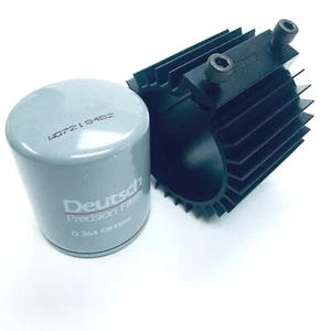 Filtro de aceite filtro enfriador BMW 2002, 320i, 318i m10 (negro) # 11421276850 u OC84 - Imagen 1 de 5