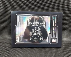 2024 Star Wars Chrome Galaxy DARTH VADER Armor SHADOWBOX HELMET SSP CASE HIT!🔥 - Picture 1 of 2