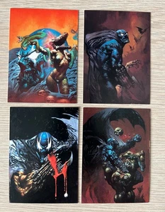 4 GRENDEL PUZZLE TRADING CARDS : 1 2 3 4 : SIMON BISLEY MATT WAGNER : DARK HORSE - Picture 1 of 10