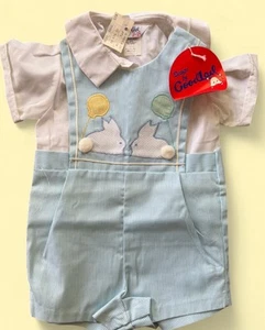 Vintage Deadstock 24 Months baby Romper 1970/1980 - Picture 1 of 1