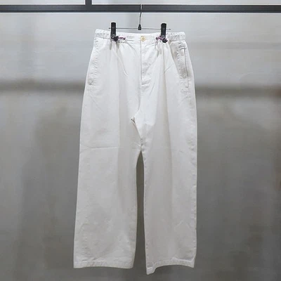 Gucci 732434 Algodão Branco 100% Bordado Logotipo Broca Bordada Reta Masculina - Imagem 1 de 4