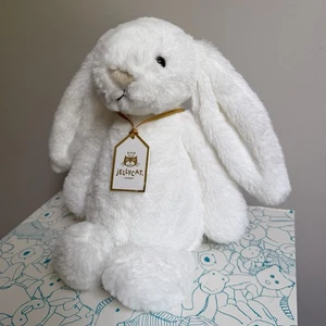 Jellycat Bashful Luxe Luna Bunny NWT Plush - Picture 1 of 12