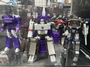 Transformers Dramatic Capture Series Nemesis Bridge Megatron Soundwave Shockwave - Picture 1 of 9