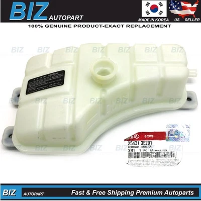Genuine Radiator Reservoir Assembly for 2003-2006 Kia Sorento OE# 25431-3E201 - Image 1 of 4