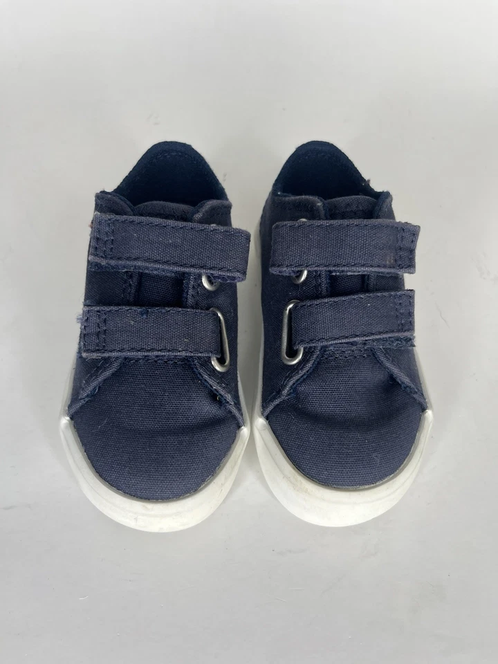 Timberland Zapatos Doble Correa Niños Pequeños Talla 4 Azul  Foto 1 de 4