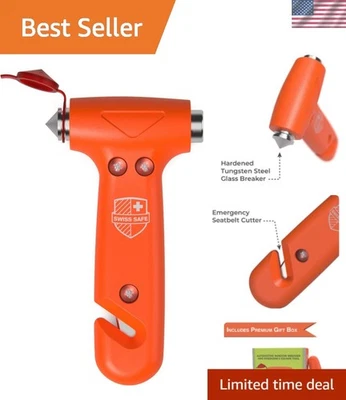 Martillo de escape de emergencia Essential 5 en 1 con tapa de seguridad - portátil y confiable Foto 1 de 4