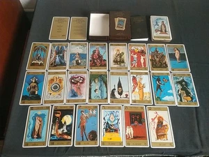 SALVADOR DALI , RARE TAROT UNIVERSAL 1984 Excellent État Livraison Offerte !!!! - Imagen 1 de 17