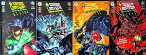 GREEN LANTERN VERSUS ALIENS 1 - 4 MINI SERIES COMPLETE DARK HORSE/DC COMICS 2000 - Picture 1 of 21
