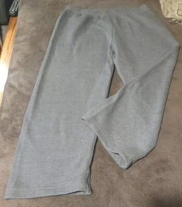JMS Just My Size by Hanes Womens Sz 1X Comfort Blend Dark Gray Sweatpants - Picture 1 of 18