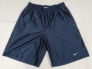 Pantalones cortos de baloncesto Nike para hombre talla XL azul marino swoosh con logotipo bolsillos - Imagen 1 de 10