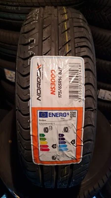 Treno completo 4 pneumatici estivi 175/65/14 82T Nordexx NS3000 gomme NEW DOT25 - Image 1 of 4