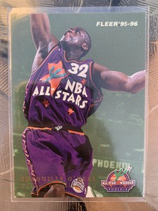SHAQ / HAKEEM "NBA All Stars" Insert SP | 1995-96 Fleer 🏀 #3 of 13 LAKERS GOAT