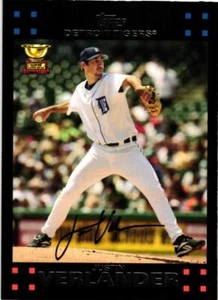 2007 Topps - Justin Verlander (#160)  Detroit Tigers - Picture 1 of 1