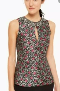 Kate Spade New York Floral Park Jacquard Top US 2 UK 6 RRP £250 - Picture 1 of 9