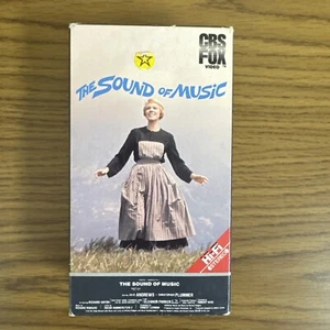 The Sound of Music VHS 2 Tape Set - Vintage 1986 CBS Fox Video - Julie Andrews - Picture 1 of 7