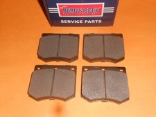 FORD ESCORT Mk1 Mexico, RS1600,RS2000(1972-74)NEW BRAKE PADS-GENUINE BORG & BECK
