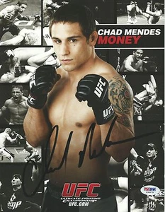Chad Mendes Signed UFC 8x10 Photo PSA/DNA COA Promo Picture Autograph 179 WEC 50 - Picture 1 of 1