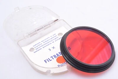 ✅ ALPA FILTER 47MM FILTRABE 60 RED FOR LENS ON 35MM CAMERA - Image 1 of 3