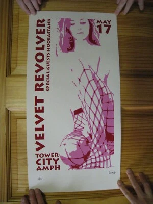 Velvet Revolver Poster Guns N' Roses Stone Temple Pilots The May 17th Cleveland - Image 1 of 3