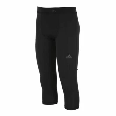 Adidas- Adidas Men Premium 3/4 Tights - S91577 workout gym training - Image 1 of 2