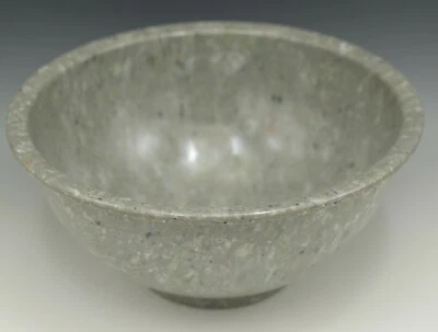 TAZÓN DE CONFETI VINTAGE TEXAS WARE MELAMINA MELMAC #118 GRIS MOTEADO  Foto 1 de 4