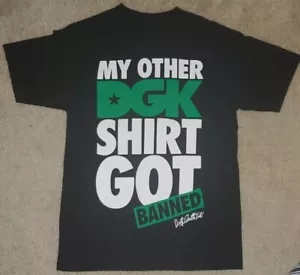 Mercancía Genuina The Kayo Corp DGK Dirty Ghetto Niños Calcomanía Camisa Mediana 🔥🔥 - Imagen 1 de 18