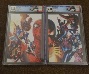 Spider-Man #1 & #2 BTC Felipe Massafera CGC 9.8 Ltd 44/300 Marvel 2022 - Picture 1 of 6