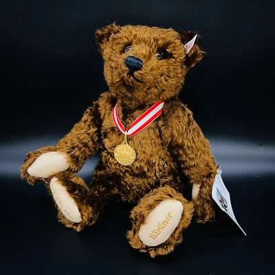 STEIFF TEDDYBÄR BAERliner | 670961 | KFS | 31 cm | Jahr 2001 | LIMITIERT - Bild 1 von 4