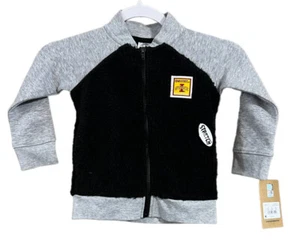 Iowa State Boys Toddler Black Gray Full Zip Sweatshirt Size 4T - Picture 1 of 4
