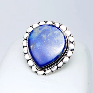 Damen-Ring beachtenswerter Ring Lapislazuli Turtoli Silber  925,  19,1 /60mm Ø - Bild 1 von 3