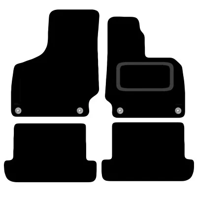 Se adapta a tapetes, fijaciones y almohadillas a medida para automóvil alfombra a medida para Audi TT MK2 2006-2014 Foto 1 de 4