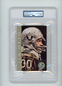 1998 HALL OF FAME PLATINUM SIGNATURE SERIES SIGNED AUTOGRAPH PSA JIM OTTO - Picture 1 of 2