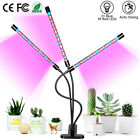 3-Head LED Plant Grow Light 30W Flower Indoor Greenhouse Hydroponic Lamp w/Timer