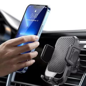Car Phone Holder Universal Mount Mobile iPhone Windscreen Dashboard or Air Vent - Picture 1 of 10