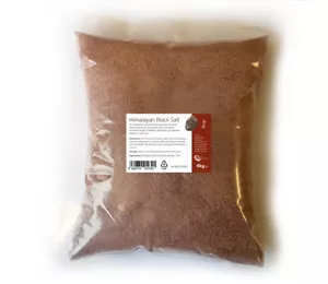Black Himalayan Salt 4kg - Pure & Naturally Organic Food Grade Kala Namak Fine - Picture 1 of 1