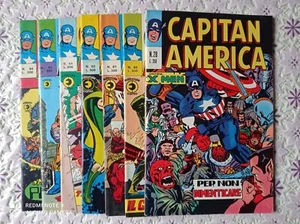 CAPITAN AMERICA. LOTTO DI 7 NUMERI: 28-60-61-62-64-82-84. OTTIMI - EDICOLA - Foto 1 di 23