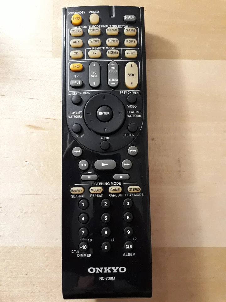 Original  Onkyo RC-738M  Fernbedienung /geprüft                       #111 - Bild 1 von 1