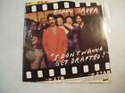FRANK ZAPPA "I Don't Wanna Get Drafted" 1980 45 RPM w/PS