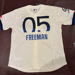Freddie Freeman Jersey Los Angeles Dodgers Men XL Stitched Champs - Picture 1 of 6