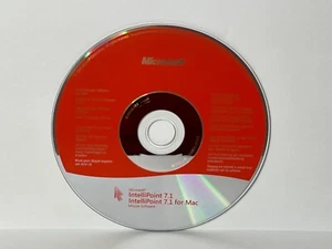 Microsoft Intellipoint 7.1 Mouse Software CD-Rom PC & Mac Disc Only Tested - Picture 1 of 2