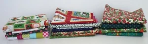 CHRISTMAS Fabric Material Remnants SALE Cotton Craft FQ Choose Your Favourite - Picture 1 of 130