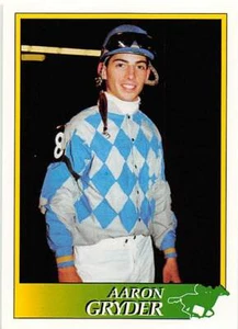 Aaron Gryder trading card (Horse Racing) 1993 Jockey Star #33 - Picture 1 of 1