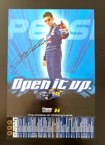 Jeff Gordon Signed 8x10 Pepsi Racing24 Open It Up 2003 Winston Cup  NO COA - Picture 1 of 4