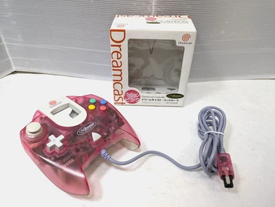 Dreamcast Controller  Millennium 2000 Passion Pink HKT-7700SEGA  DC Japan Box - Image 1 of 4