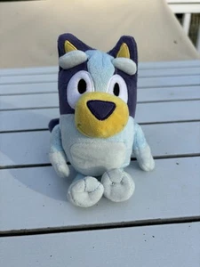 Moose Toys Bluey 8 Inch Blue Dog W/ Backpack Plush Stuffed Animal Toy - Picture 1 of 3