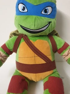 BUILD A BEAR NICKELODEON TMNT Teenage Mutant Ninja Turtle Leonardo Soft Toy 18" - Picture 1 of 14